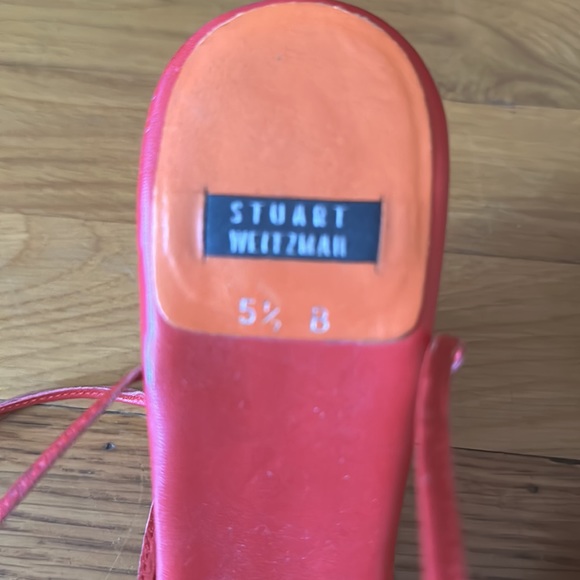 Rainbow Stuart Weitzman wedges! Super cute for Summer! - Picture 3 of 5